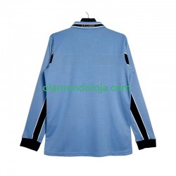 Camisola SS Lazio Retro Homem Equipamento Primeiro 1998 1999 Manga Comprida